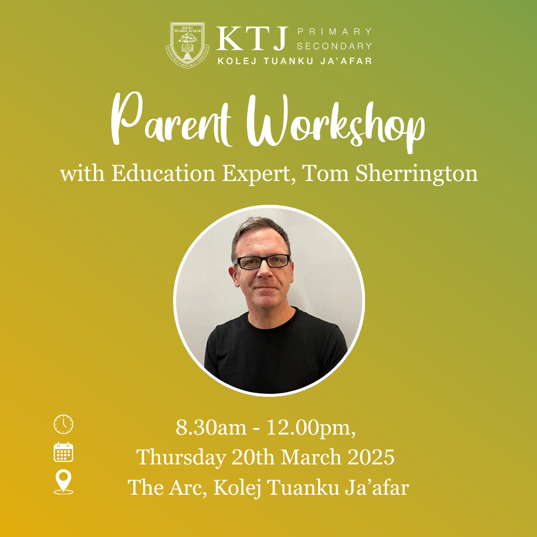 Parent Workshop with Education Expert, Tom Sherrington